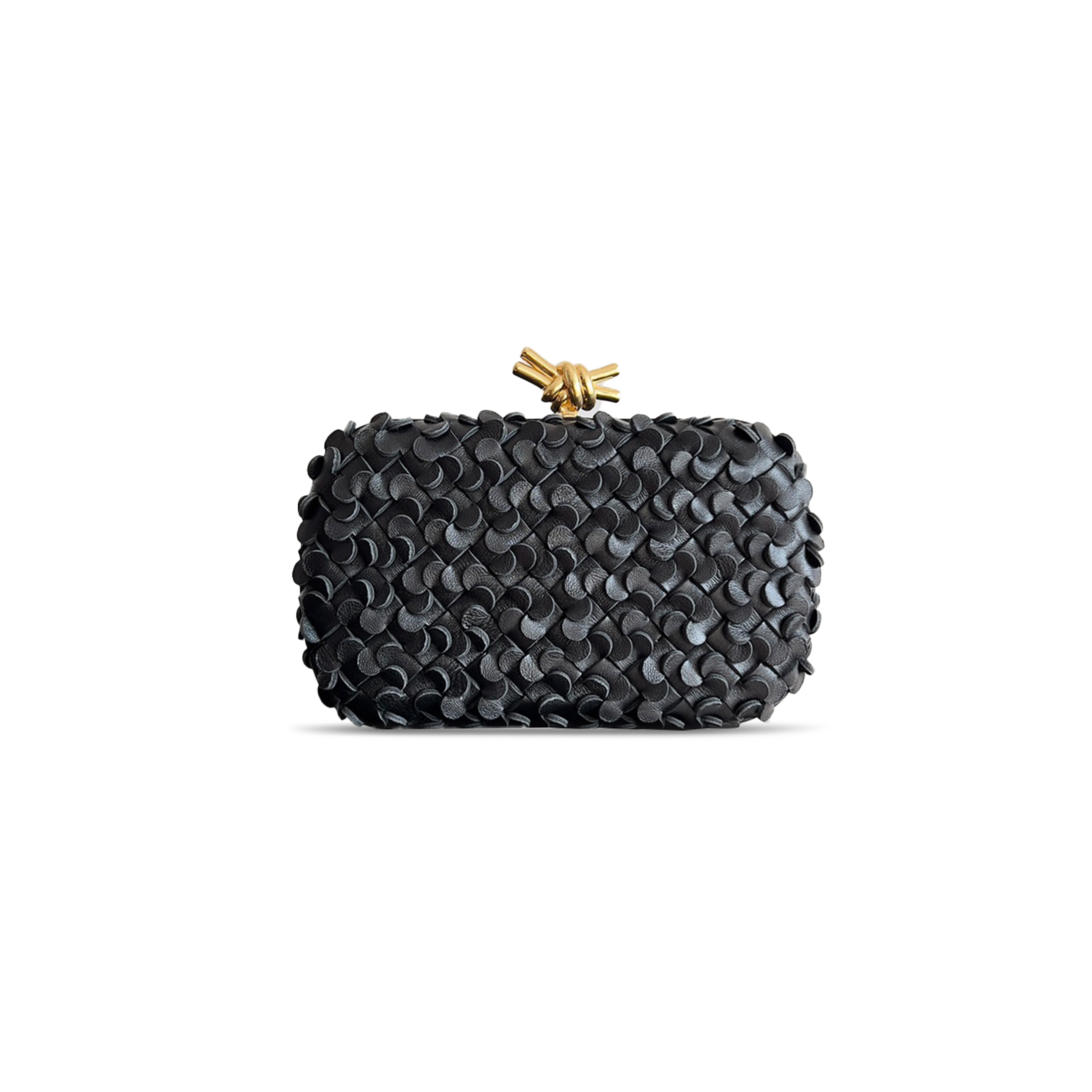 bo*te*ga Ve*ne*ta knot minaudiÈre clutch 717622v01q11019 (20.5*12.5*6cm)